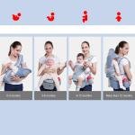 Newborn Ergonomic Baby Carrier Backpack Infant Baby Hipseat Carrier Front Facing Ergonomic Kangaroo Baby Wrap Sling Travel