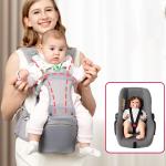 Newborn 2026 Ergonomic Baby Carrier Backpack Infant Baby Hipseat Carrier Front Facing Ergonomic Kangaroo Baby Wrap Sling Travel