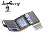 Luxury Metal Business Card Holder - Auto Eject Tri-Fold RFID Protection Slim Wallet