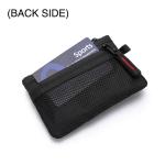 Zipper Rfid Wallet Mini Coin Purse Women Men's Nylon Short Wallet Retro Key Card Holder Small Money Bag Trend Youth Mini Handbag