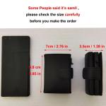 Rfid Microfiber Leather Men Wallets Fashion Card Holder Trifold Wallet Money Bags Smart Slim Thin Coin Pocket Wallet Purse