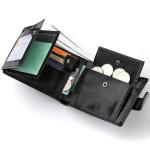 Men's Wallet Large Capacity Multi-Function Short Wallet Multi-slot Zipper Coin ID Credit Card Holder Men's Wallet