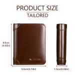 ManBang Classic Style Wallet Genuine Leather Men Wallets Short Male Purse Card Holder Wallet Men Fashion High Quality