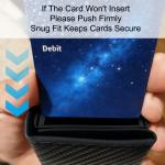 Rfid Credit Card Holder Wallet Mens Bank Cardholder Aluminium Metal Case Slim Minimalist Walet Coin Purse Smart Wallets for Men