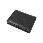 Genuine Leather Business Card Holder Name Card Case Credit Card Wallet for Men & Women