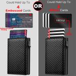 RFID Business Card Holder Credit CardHolder Luxury Men Wallet Mental Aluminium Slim Thin Small Black MoneyBag Male Festival Gift