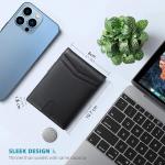 DIENQI Rfid Credit Card Holder Wallets Men Money Bag Purse Slim Thin Wallet for Men Small Short Purse Male Black Vallet Billfold