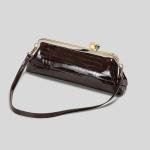Fashion Long Clutch Bag for Women Luxury Designer Kiss Lock Women Shoulder Bags Elegant Party Purses Trend Underarm Bag 2025