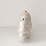 Female Shell Acrylic Box Clutches Lady Gift Evening Bag Party Prom Stones Handbags Luxury Women Wedding Bridal Clutch Purse Bag