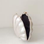 Female Shell Acrylic Box Clutches Lady Gift Evening Bag Party Prom Stones Handbags Luxury Women Wedding Bridal Clutch Purse Bag