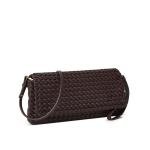 Luxury Designer Pu Leather Wowen Clutch Bag for Women Vintage Flap Shoulder Crossbody Bags Trend Underarm Bag Lady Handbags 2025