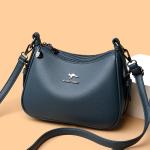 Luxury Designer Ladies Handbags New High Quality Leather Shoulder Bag For Women Female Retro And Minimalist Crossbody Bags Purse