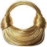 Handbags for Women 2025 New in Gold Luxury Designer Brand Handwoven Noodle Bags Rope Knotted Pulled Hobo Silver Evening Clutch