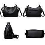 Luxury Designer Ladies Handbags New High Quality Leather Shoulder Bag For Women Female Retro And Minimalist Crossbody Bags Purse