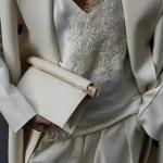 A New Luxury, Fashionable and Niche Rolled-up Clutch Bag for Women, A Versatile Folding Chain Single-shoulder Crossbody Bag