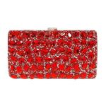 Silver Rhinestone Women Wedding Purses For Luxury Lady Crystal Bridal Prom Clutches Shoulder Dinner Handbags Party Cocktail Purs