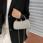Cute Small PVC Shoulder Crossbody Bags for Women 2025 Hit Luxury Party Evening Handbags and Purses Female Travel Clutch