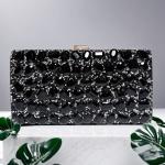 Silver Rhinestone Women Wedding Purses For Luxury Lady Crystal Bridal Prom Clutches Shoulder Dinner Handbags Party Cocktail Purs