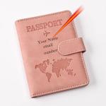 Custom Passport Cover, Monogrammed Engraved Name Passport Cover, Passport Holder, Wedding Bridesmaid Groomsman Gift