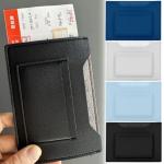Multicolor Passport Cover PU Waterproof Card Holder Large Capacity Multi-slots Certificate Storage Bag Travel Bussiness Wallet