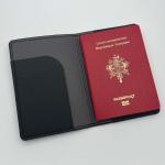 Cute Personalised Passport Cover Women with Names Engraved Passport Holder for Couples