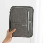 Women Travel Passport Holder Cover Case Organizer Multi-Function Men Waterproof Family Document Organizer Travel Accessories Bag