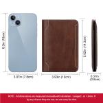 Genuine Leather Passport Holder Cover Wallet Travel Essentials RFID Credit Card Holder Men Women International Travel Accessorie