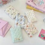 Cute Cartoon Flower Passport Cover for Women Multifunctional Polyester Travel Accessories Holder