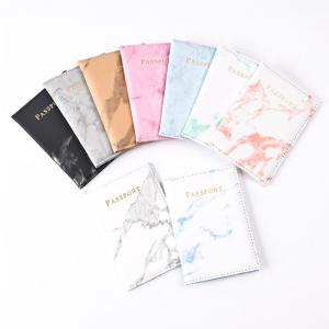2025 Passport Cover for Card Documents Simple Women Men Travel Passport Holder Wallet Bags New Passport Card Id Business Pouch