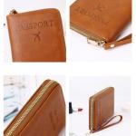 Fashion Multi-Function Travel RFID Passport Holder Cover Case Women Men PU Leather Doccuments Packet Ticket Protective Bags