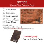 CONTACT'S Genuine Leather Family Passport Clutch Wallets RFID Card Holder AirTag Slot Passport Cover Families Travel Bag Handbag