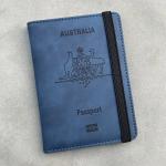 International Travel Essentials Australian Passport Covers Rfid Personalized Passport Holder Wallet with rfid