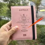 International Travel Essentials Australian Passport Covers Rfid Personalized Passport Holder Wallet with rfid