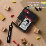 Authenti POP MART Hirono Echo Serise Passport Cover Trendy And Fashionable Peripheral Gifts Practical And Fashionable