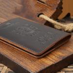 Spanish Passport Cover - Genuine Crazy Horse Leather, Durable Business Travel Wallet, Unisex RFID Blocking Funda Pasaporte