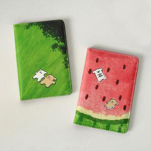 New Graffiti Dog Passport Cover Passport Holder Women Travel Accessories Portable ID Ticket Storage Bank Card Passport Wallet