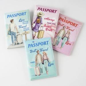 2025 New UV Color Printing Couple Passport Cover Passport Holder Ticket Clip Passport Wallet Travel Wallet ID Card Holder
