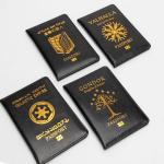 Travel Accessories Anime Passport Holder European American Anime Passport Covers Wallet Leather Passport Cover Travel Id Holder