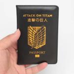 Travel Accessories Anime Passport Holder European American Anime Passport Covers Wallet Leather Passport Cover Travel Id Holder