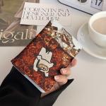 New Graffiti Dog Passport Cover Passport Holder Women Travel Accessories Portable ID Ticket Storage Bank Card Passport Wallet