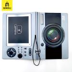 Unique Retro Game Machine Design Passport Cover Creative 3D Embossed Leather Passport Holder Anti-lost Ultra-thin Travel Wallet