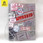 Unique Retro Game Machine Design Passport Cover Creative 3D Embossed Leather Passport Holder Anti-lost Ultra-thin Travel Wallet