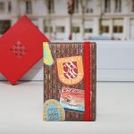 CH Passport Holder Stylish Patterned Design Passport Cover Multi Function Card Pocket Travel Document Organizer Travel Essential