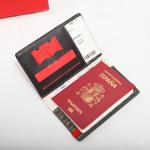 CH Passport Holder Stylish Patterned Design Passport Cover Multi Function Card Pocket Travel Document Organizer Travel Essential