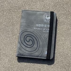 RFID Passport Cover Case Republic of Korea Passport Holder Travel Wallet Credit Card Sim Card and Tickets Orgainzer Holder