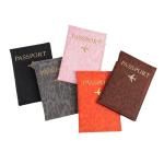 Leopard Print Travel Passport Holder Cover Case for Women PU Leather Card Ticket Passport Covers Holder Protective Accessories