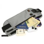 RFID Blocking Waterproof Sport Travel Phone Money Belt Bag Fanny Packs Men Women Hidden Wallet Passport Holder Bag Big Capacity