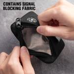 RFID Hidden Clip Wallet Detachable Clip On Stash Money Belt Travel Pouch Multifunctional Credit Card/Id Holder for Women & Men