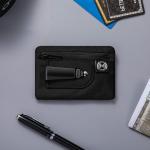 RFID Hidden Clip Slim Wallet, RFID Blocking Function Credit Travel Card Holder， Credit Card/Id Holder for Women & Men