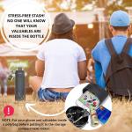 Diversion Water Bottle Storage Wallet Compartment For Travel Hidden Safe For The Home